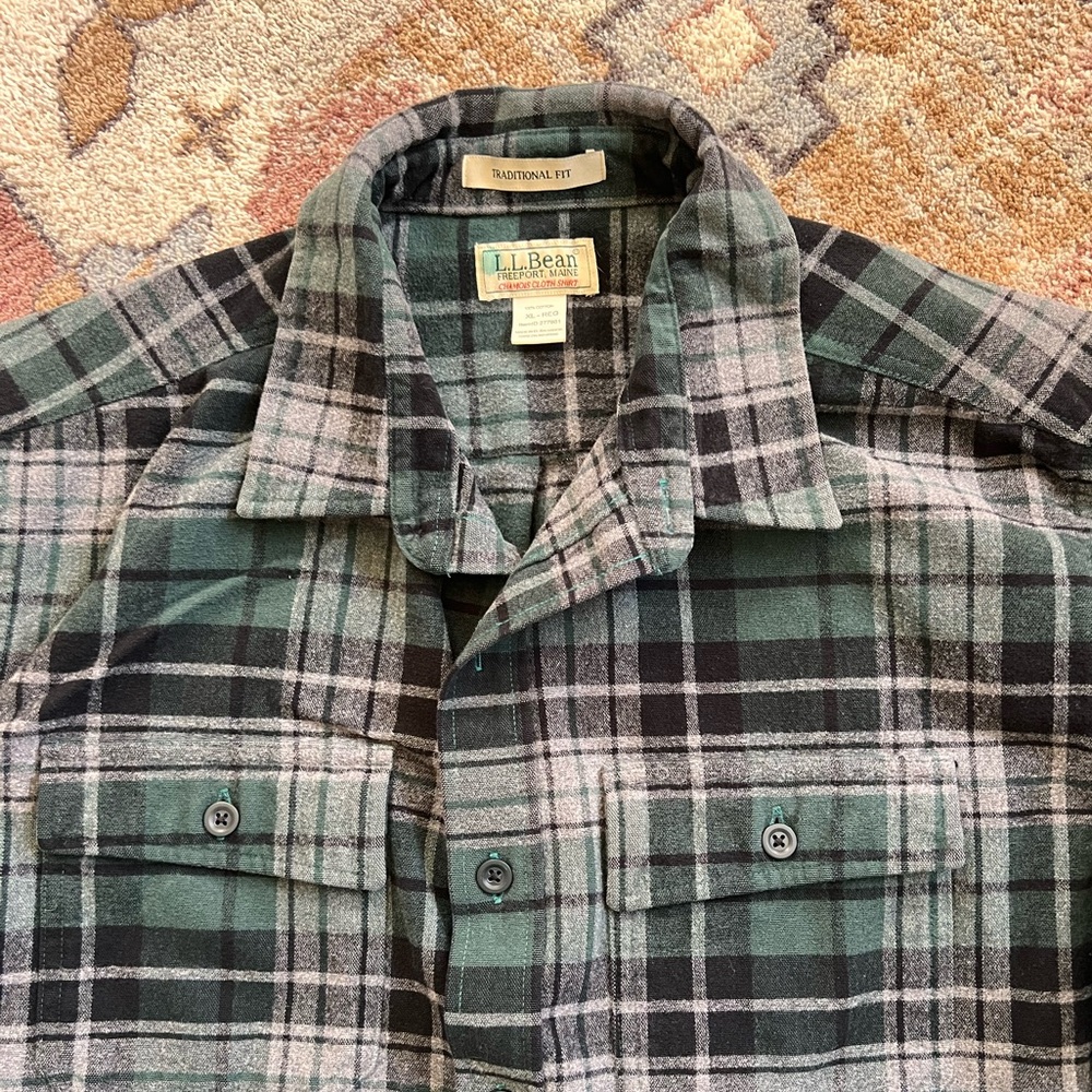 LL Bean Flannel - Picture 3 of 7